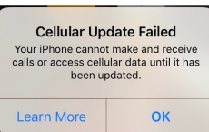 如何使用iOS 12.1.2 SMS LTE 蜂窝数据问题在iPhone上修复蜂窝更新失败