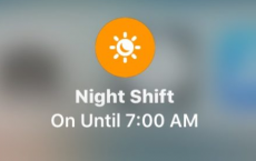 如何在iPhone和iPad上的iOS 12控制中心中启用夜班