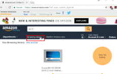 管理您的Amazon浏览历史记录