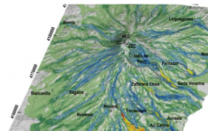 生活在活火山的边缘 埃特纳火山上的熔岩流带来的风险