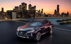 在日内瓦之前预览的Lexus UXUX 250h混合动力车确认