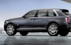 劳斯莱斯Cullinan SUV ule子被发现有庞大的车身