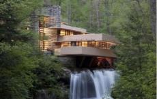 Bohlin Cywinski Jackson为宾夕法尼亚州乡村的Fallingwater工地创造了小屋