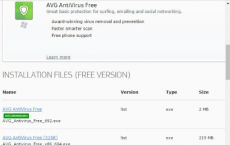 AVG将软件以在线安装程序的形式在其网站上推送