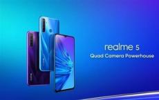 Realme 5今天下午12点在Flipkart Realme在线商店下一个