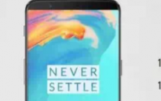 Oneplus5T手机推出双摄像头全屏显示和面部解锁功能