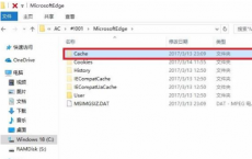 教程知识：edge浏览器缓存位置修改方法