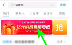 app使用问答：支付宝消费券在哪领取 城市消费券领取方法
