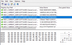 EncryptedRegView显示加密的注册表数据