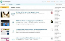 重新设计Stumbleupon使网站更简单 更有吸引力