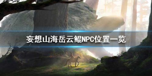 妄想山海岳云鲲在哪里？NPC岳云鲲位置介绍