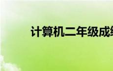 计算机二年级成绩什么时候出来？