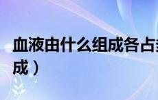 血液由什么组成各占多少比例（血液由什么组成）