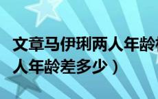 文章马伊琍两人年龄相差多少（文章马伊琍两人年龄差多少）