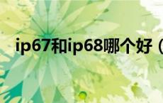 ip67和ip68哪个好（ip67和ip68的区别）