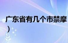 广东省有几个市禁摩（广东省有几个市和区县）