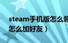 steam手机版怎么领取游戏（steam手机版怎么加好友）