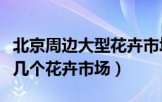 北京周边大型花卉市场（北京花乡周边一共有几个花卉市场）