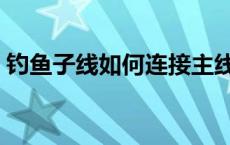 钓鱼子线如何连接主线（钓鱼子线如何打结）