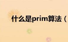 什么是prim算法（什么是prime影厅）