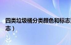 四类垃圾桶分类颜色和标志资料（四类垃圾桶分类颜色和标志）