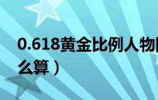 0.618黄金比例人物图片（0.618黄金比例怎么算）