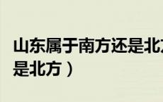 山东属于南方还是北方啊（山东省属于南方还是北方）