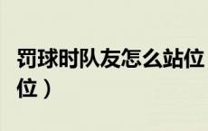 罚球时队友怎么站位（篮球罚球时队员怎么站位）