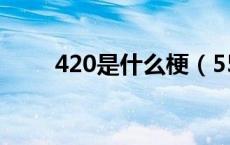 420是什么梗（55开401是什么梗）