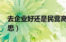 去企业好还是民营高校好（qq养火花是啥意思）