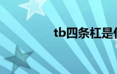 tb四条杠是什么服装品牌