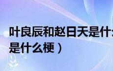 叶良辰和赵日天是什么小说（叶良辰和赵日天是什么梗）