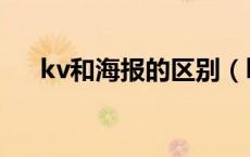 kv和海报的区别（kv设计与海报区别）