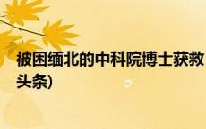 被困缅北的中科院博士获救，回国后会面临刑罚吗？(今日/头条)