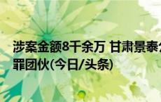 涉案金额8千余万 甘肃景泰公安摧毁一特大跨省假药制售犯罪团伙(今日/头条)