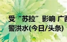 受“苏拉”影响 广西9条河流16个站出现超警洪水(今日/头条)