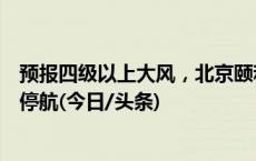 预报四级以上大风，北京颐和园和玉渊潭公园游船午后暂时停航(今日/头条)