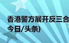 香港警方展开反三合会卧底行动 拘捕372人(今日/头条)