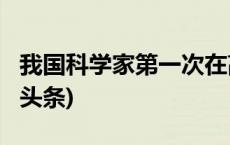 我国科学家第一次在高山上发现陨石坑(今日/头条)