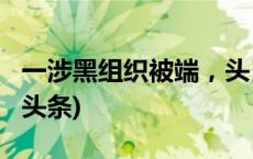 一涉黑组织被端，头目曾是学校校长！(今日/头条)