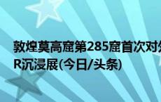 敦煌莫高窟第285窟首次对外虚拟开放 上新“寻境敦煌”VR沉浸展(今日/头条)