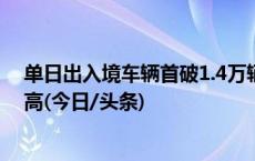 单日出入境车辆首破1.4万辆次！港珠澳大桥多项数据创新高(今日/头条)