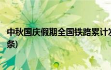 中秋国庆假期全国铁路累计发送旅客已超1.6亿人次(今日/头条)