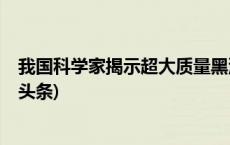 我国科学家揭示超大质量黑洞吸积辐射能谱的新规律(今日/头条)