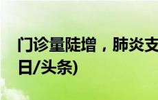 门诊量陡增，肺炎支原体流行大年来了？(今日/头条)