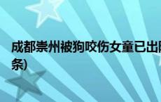 成都崇州被狗咬伤女童已出院 身体各系统恢复顺利(今日/头条)