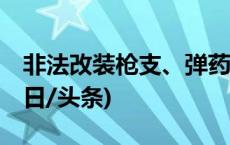 非法改装枪支、弹药，海南警方抓获21人(今日/头条)