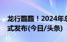 龙行龘龘！2024年总台春晚主题、主标识正式发布(今日/头条)