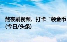 熬夜刷视频、打卡“领金币”，央媒：莫让老年人成手机控(今日/头条)