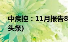 中疾控：11月报告80例猴痘确诊病例(今日/头条)